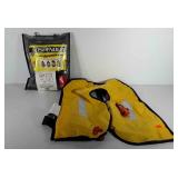 Inflatable life vests, includes two, both are