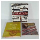 three Books about weapons.