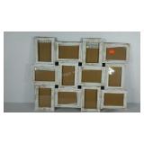 Wall hanging of 6" x 4" frames