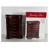 Jewelry box with original box.  11.75x6x17.25