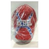 12 "Rebel? confederate flag ball caps with tags