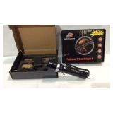 Flashlights, two new KTS rechargeable police