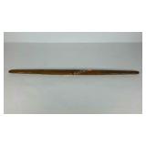 Oak gambling stick. 38" long.