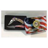 Donald Trump commemorative knife set