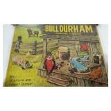 Black Americana tobacco advertising poster, heavy