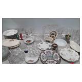 Glassware, plates, Princess Diana plate,