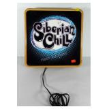 Advertising,  Siberian Chill lighted sign, works,