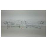 Two wire chafing dish rack