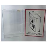 Two Poly cereal box displays. Each measures