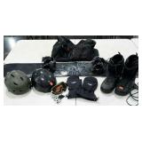 Snowboarding gear. ZUMA-WAVE snowboard (64"),