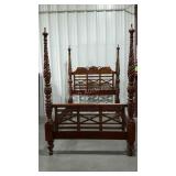 Queen bed frame, Broyhill, head and foot board