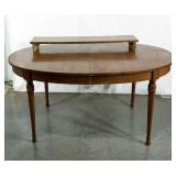 Oval dining table, 5