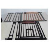 Two safety gates, have been previously installed,