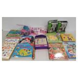 Toys and books, LeapTV transforming controllers,