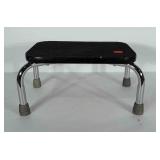 Step stool with wide leg base. Nice sturdy piece.