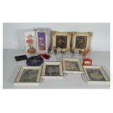 Ballerina decor lot: framed prints (one is