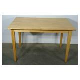 Lightweight kitchen table,  no chairs. Would also