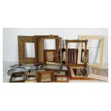 Frame lot. Most do NOT have glass or backs, but