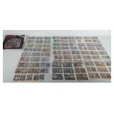 NFL pro magazine and Sunoco stamps of NFL players