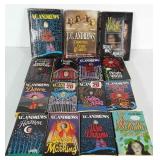 15 books by V.C. Andrews. 3 are hardback.