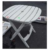 Poly Outdoor 30" Folding Table