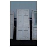 Older Home Entrance Door, 6 panel type, about 1