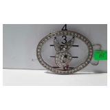 Bunny buckle,  real glitzy