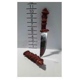 Dagger with sheathing