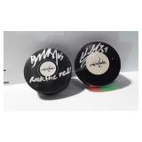 Two Capitals hockey picks, signed not