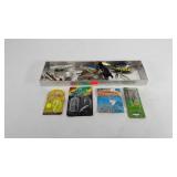 Group of fishing lures