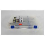 Flambeau tackle box with fishing lures