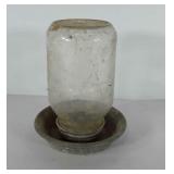 8" ball jar bird feeder