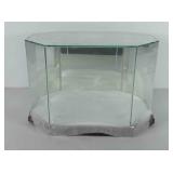 9" H x 9" W x 13" L glass display case