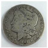 1901-0 Morgan Dollar