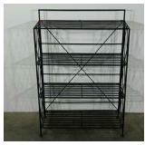 Ironworks folding shelves  28"×12"×40". Seller