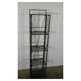 Ironworks folding shelves  14"×12"×64". Seller
