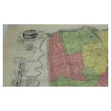 Loudon County map, dated 1976, 30" x 40", water