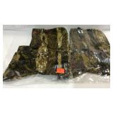 Two camo face covers with tags