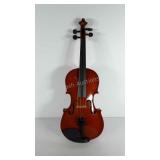 Violin with case and accessories