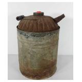 12 1/2" oil can, has a dent on side, see photos