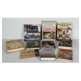 Book lot: all are war themed. Pearl Harbor, Tactic