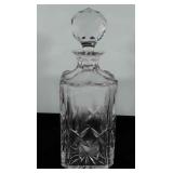 10 1/2" Atlantis lead crystal decanter