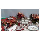 Holiday decor, fall and Christmas