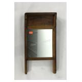 Washboard mirror, 12x14