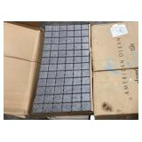Glazed ceramic tile sheets, tiles are 2x2, sheets