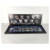 Sports wall art, Steelers uniforms through the