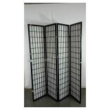Hinged room divider, four panels, SELLER CODE Z3