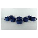 Dinnerware, ceramic set of bowls and cups,