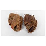 Baseball mits, Primo and Mac Gregor