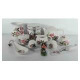 Kitchenwares, ceramic hummingbird group and